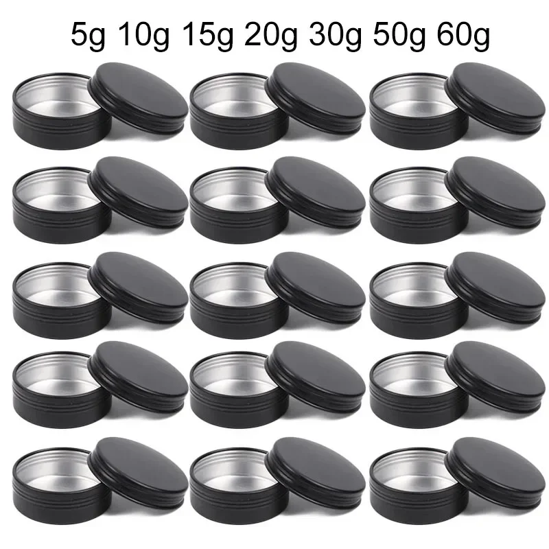Candle Making Jug - 50Pcs Schwarz Leere Kerze Gläser mit