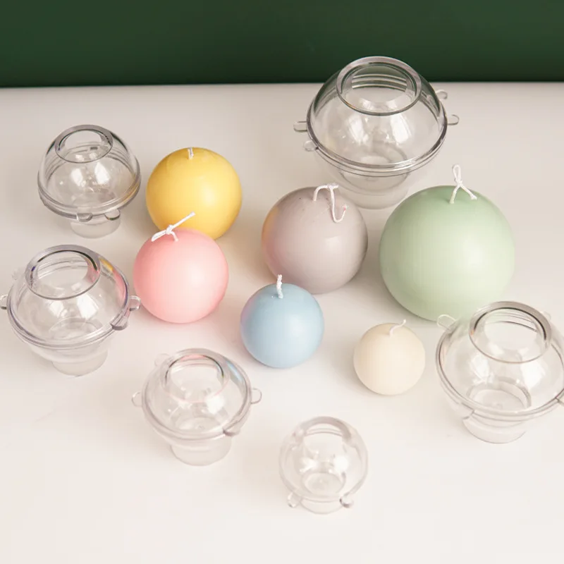 Candle Making Kits - 5-8 cm Sphärische Kerze Kunststoff Form