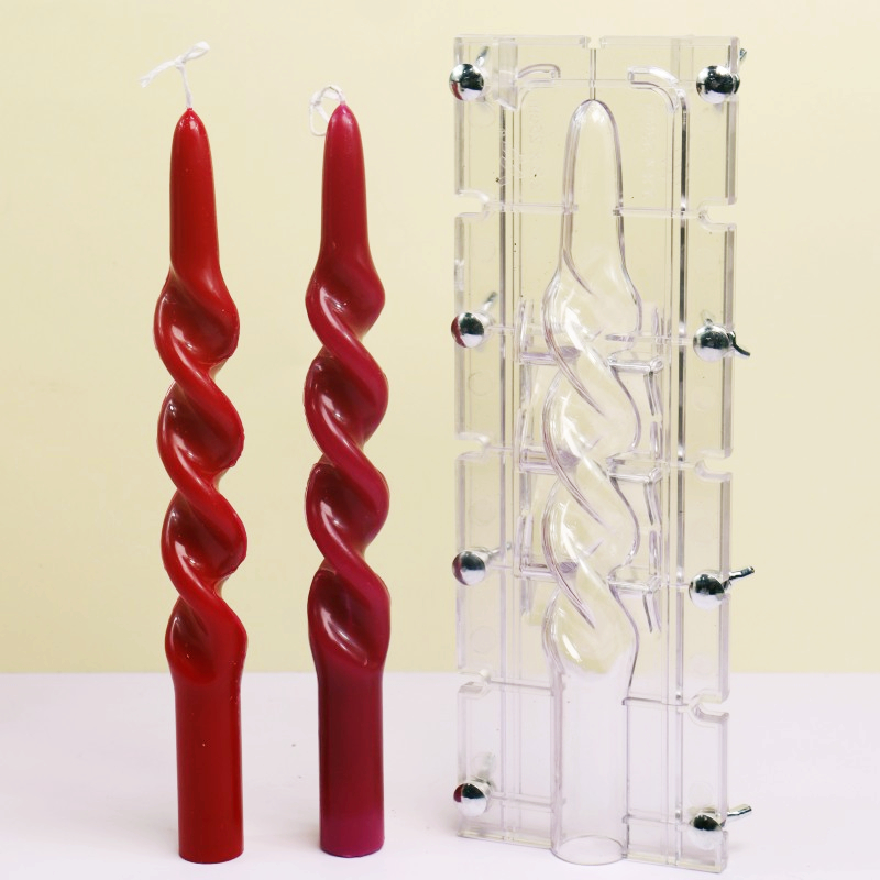 Twisted Stripe Column Acryl-Ke – Candle Making Kits Bewertung und Preis