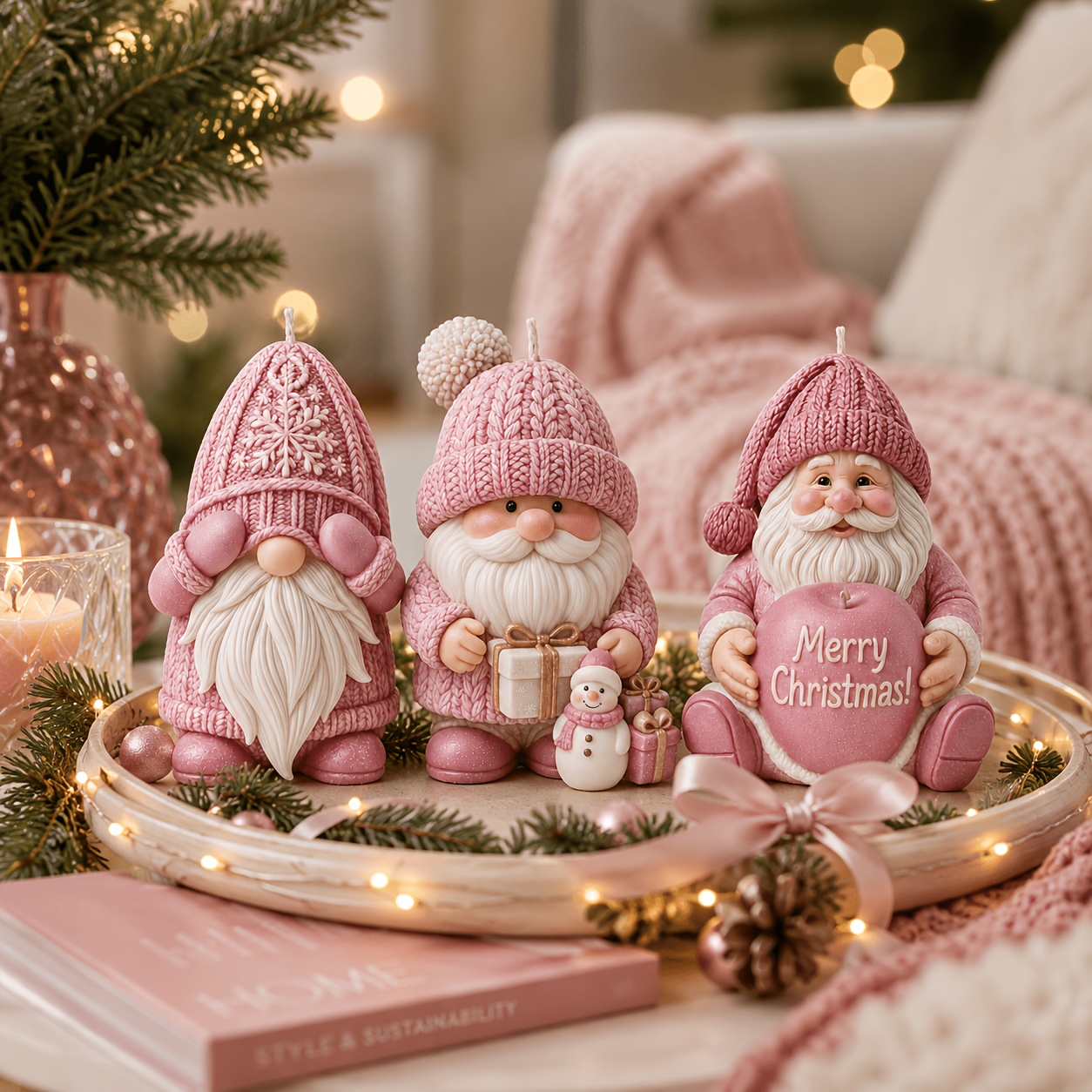 Weihnachts-Gnom-Silikon-Kerzen – Candle Making Kits Bewertung und Preis