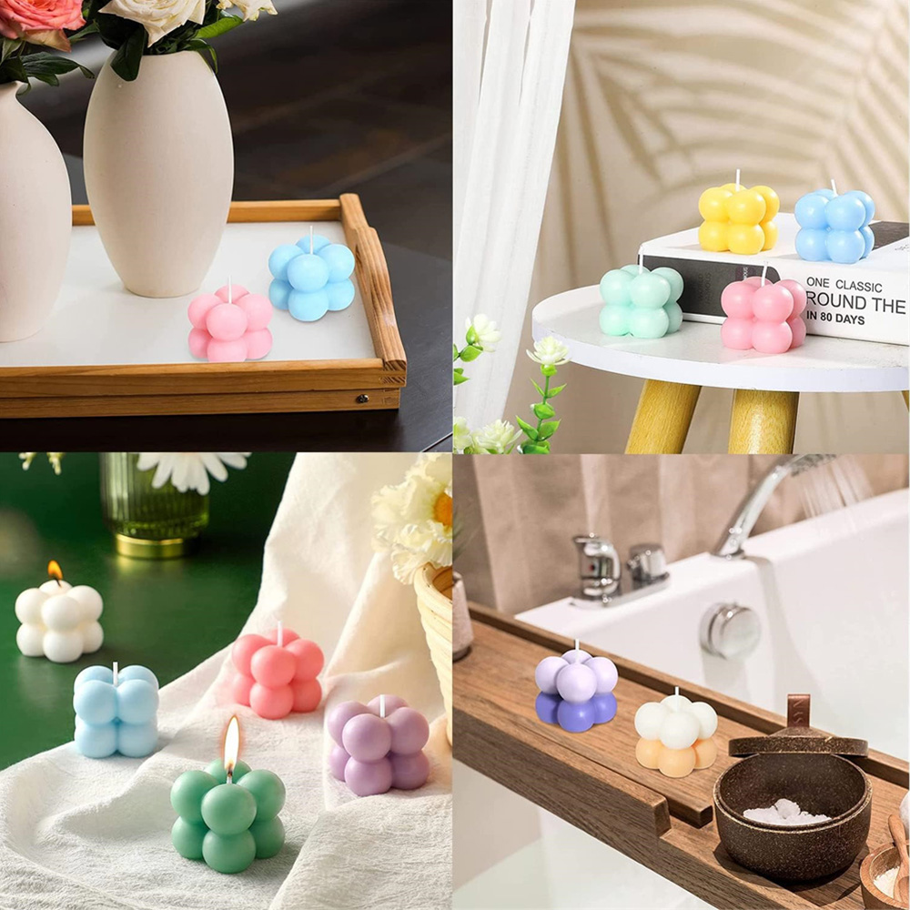 3D Bubble Cube Silikon-Kerzenf – Candle Making Kits Bewertung und Preis